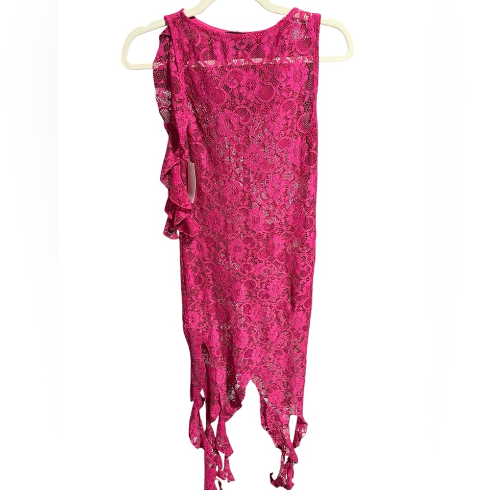 #2819 NWT NASTY GAL Lace Overlay or Cover up